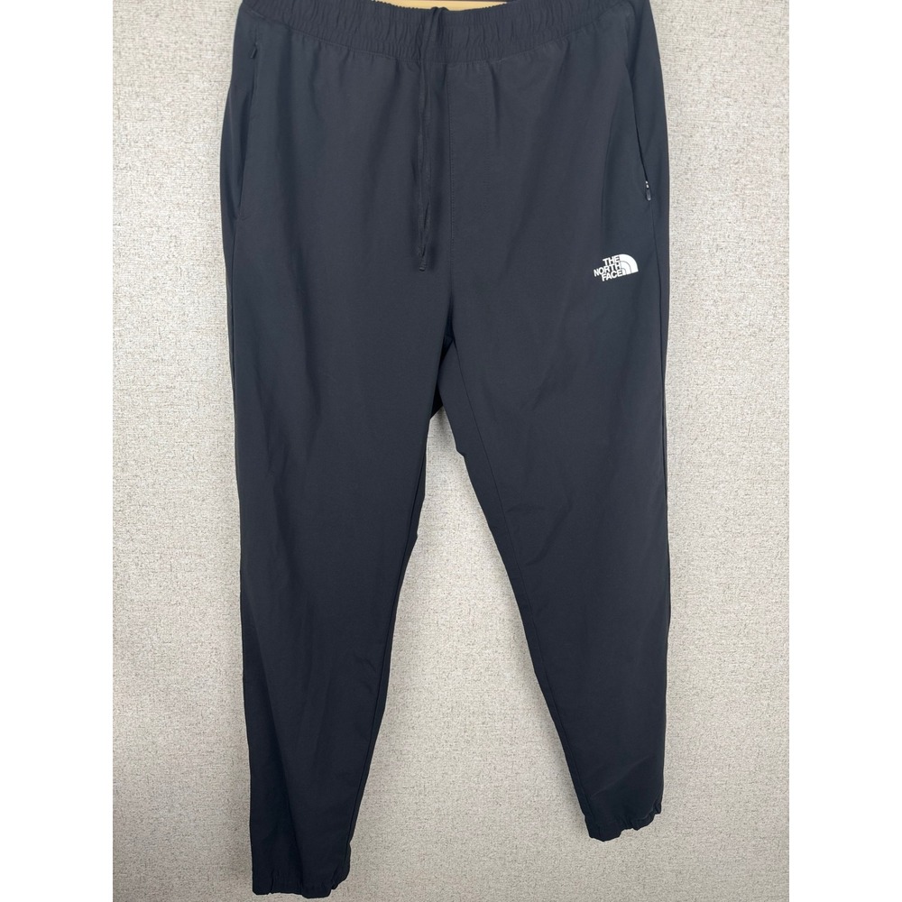 The North Face Wander 2.0 Joggers Mens M Black Tapered Zip Pocket Athletic Pants